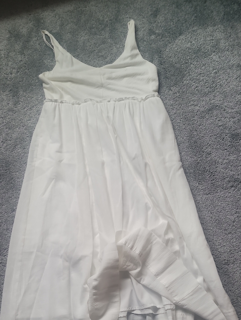 MELLODAY White Smocked  Dress
